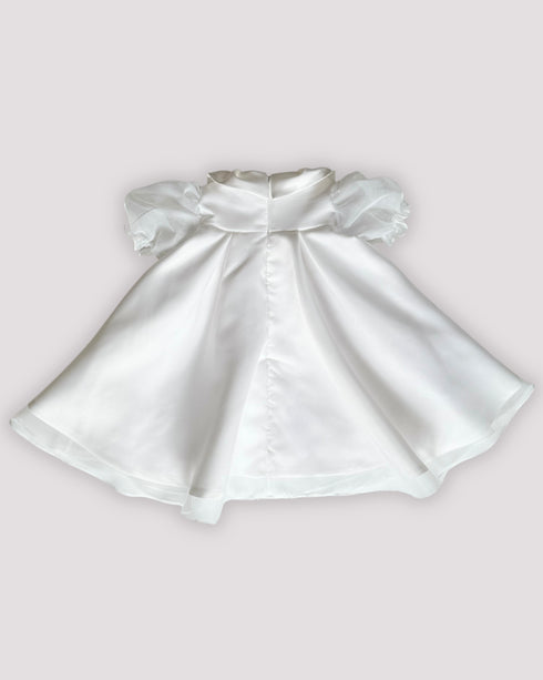 VESTIDO DE CEREMONIA CON VELO